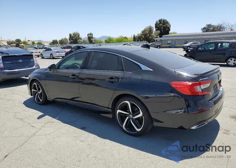 2021 Honda Accord Sport from USA, damaged, VIN 1HGCV2F3XMA012105